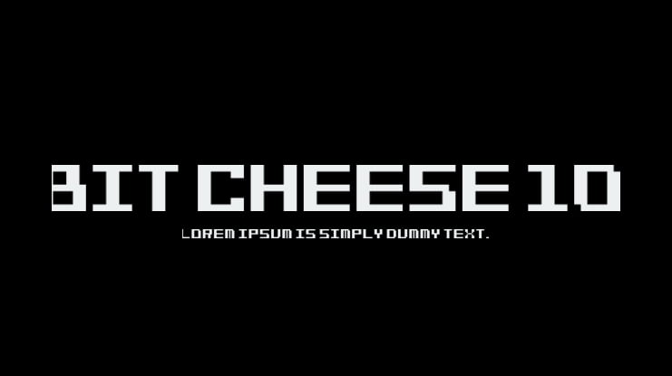 Bit Cheese 10 Font