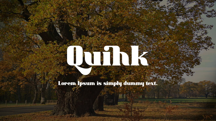 Quihk Font