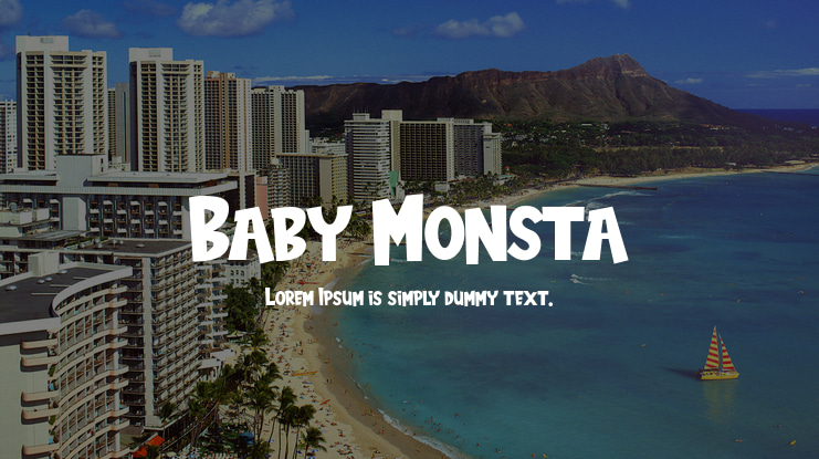 Baby Monsta Font Family