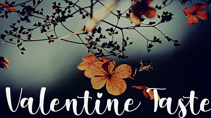 Valentine Taste Font