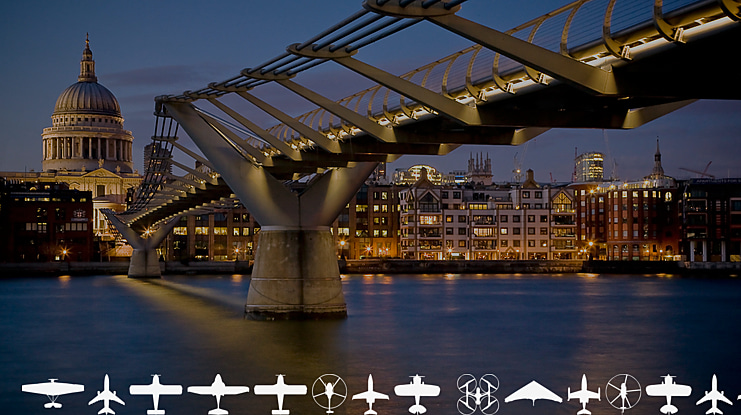 Aircraft Identification Font