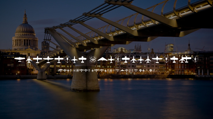 Aircraft Identification Font