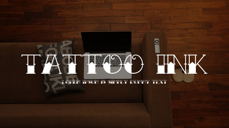 Tattoo Ink Font : Download Free for Desktop & Webfont