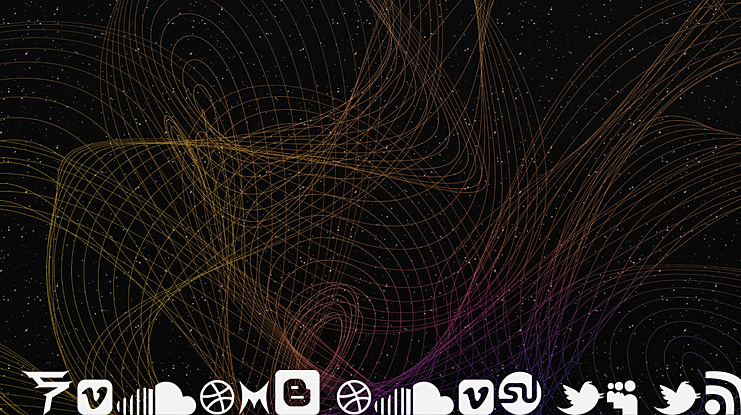 Social Icon by BRIANQC Font