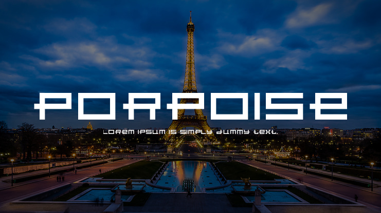 Porpoise Font