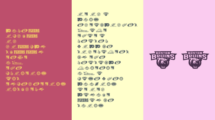 NHL EAST Font