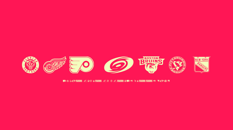 NHL EAST Font