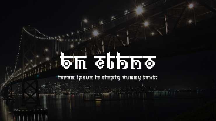 BM Ethno Font