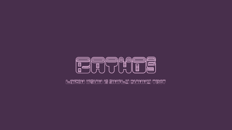 Bathos Font