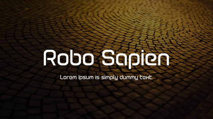Robo Sapien Font Family
