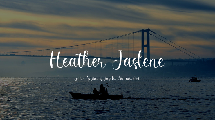 Heather Jaslene Font