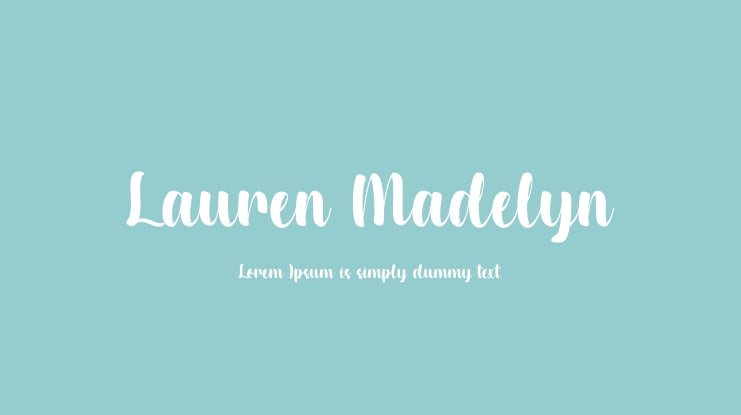 Lauren Madelyn Font