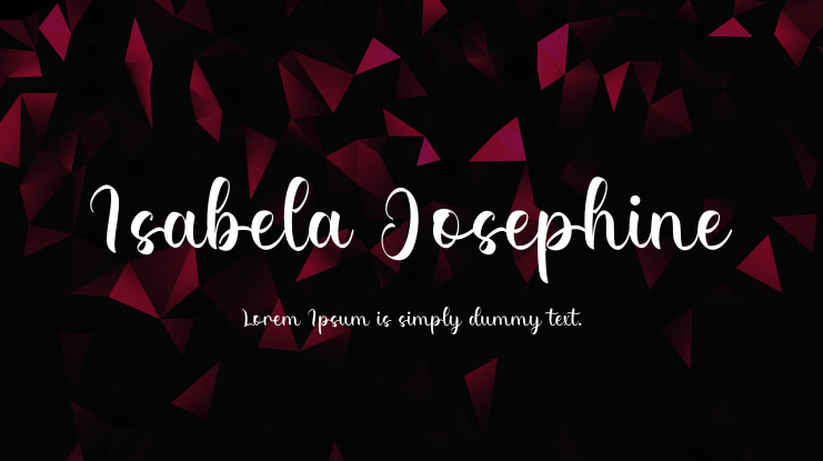 Isabela Josephine Font