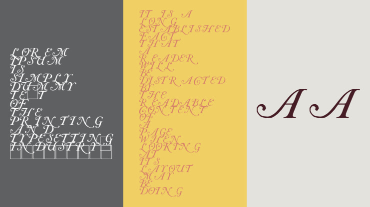 Caslon Initials Font Family