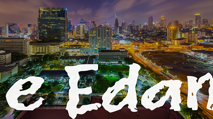 e Edan Font