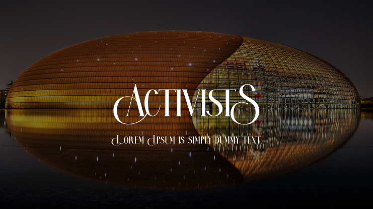 Activists Font