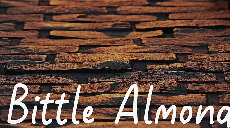Bittle Almond Font