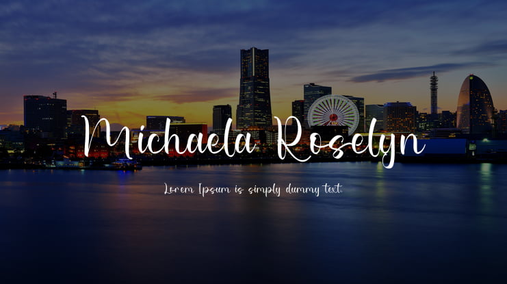 Michaela Roselyn Font