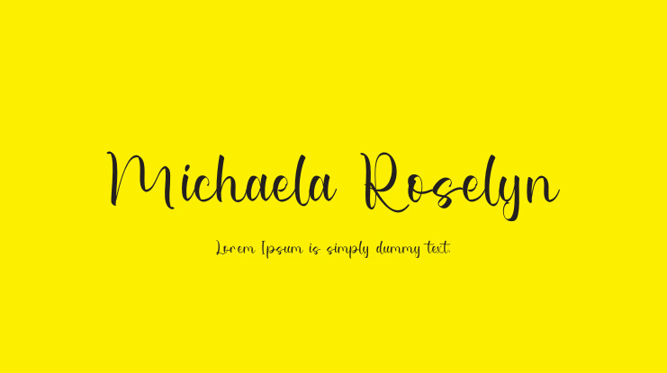 Michaela Roselyn Font
