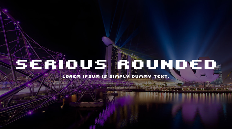 Serious Rounded Font Family
