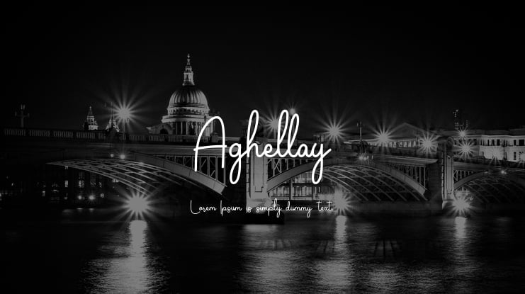 Aghellay Font