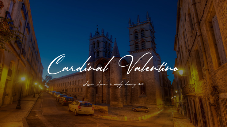 Cardinal Valentino Font