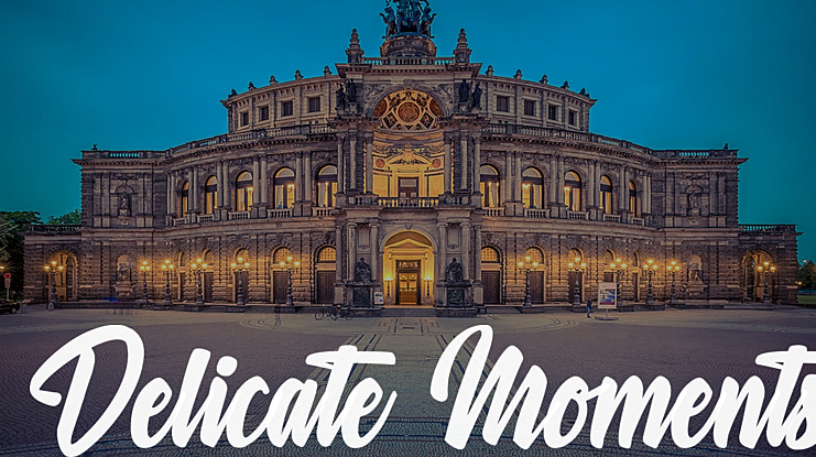 Delicate Moments Font