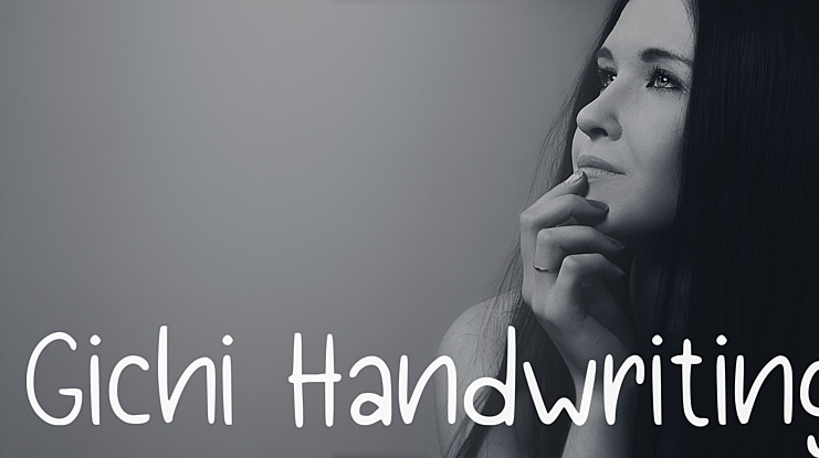 Gichi Handwriting Font