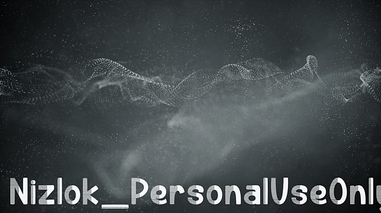 Nizlok_PersonalUseOnly Font