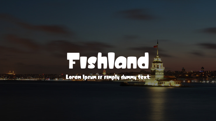 Fishland Font