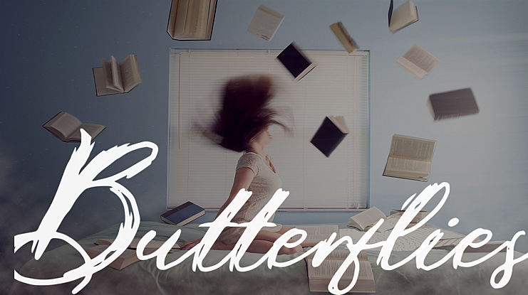 Butterflies Font