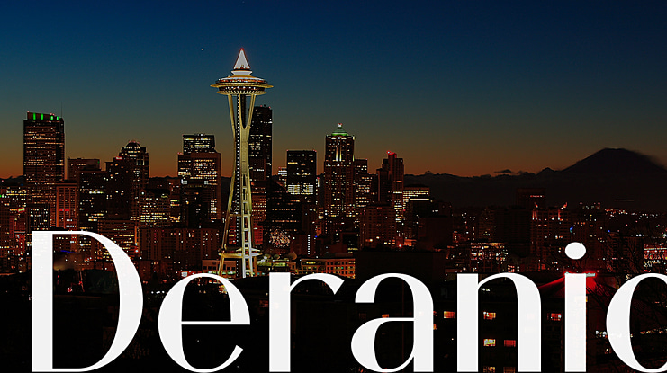 Deranio Font