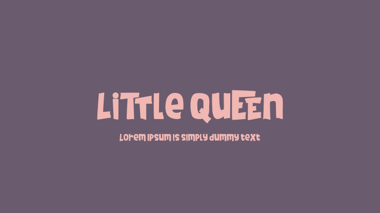 Little Queen Font