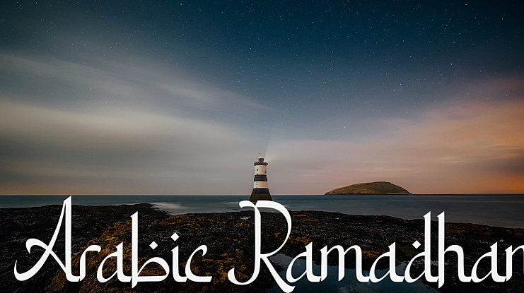 Arabic Ramadhan Font