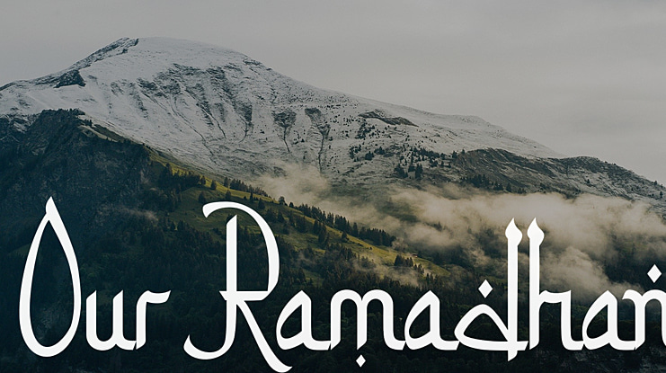 Our Ramadhan Font