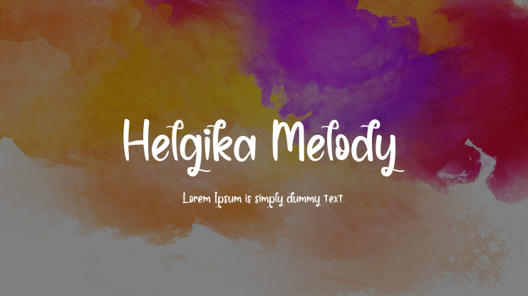 Helgika Melody Font