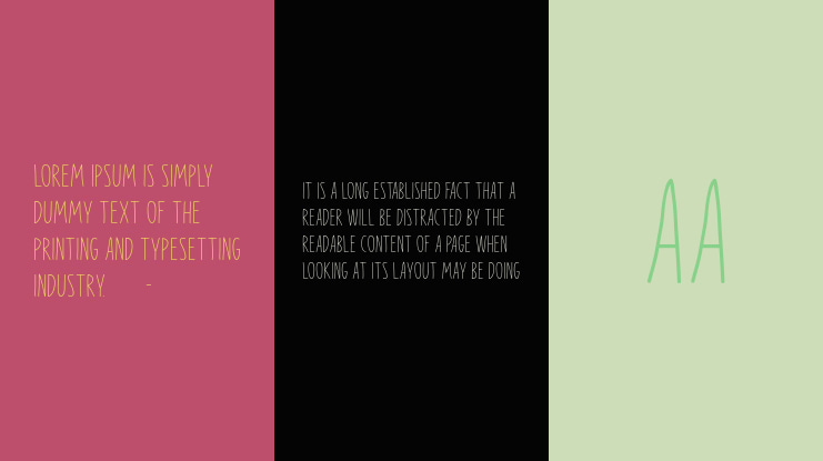 Positive Attitude Font