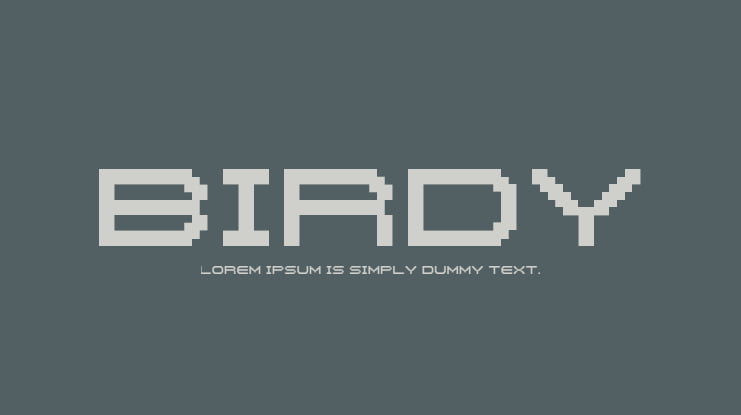 Birdy Font Family