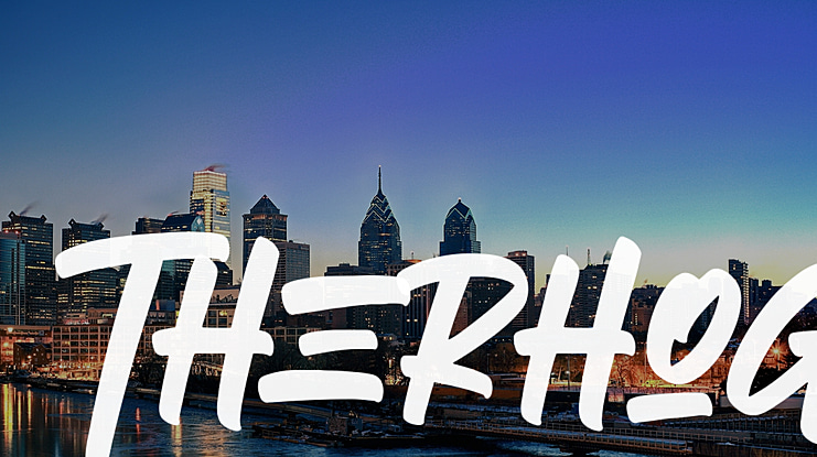 Therhog Font Family