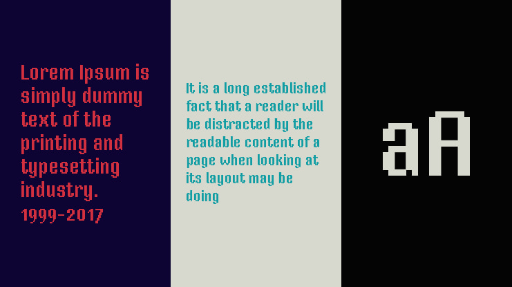 Mister Pixel 16 Font Family