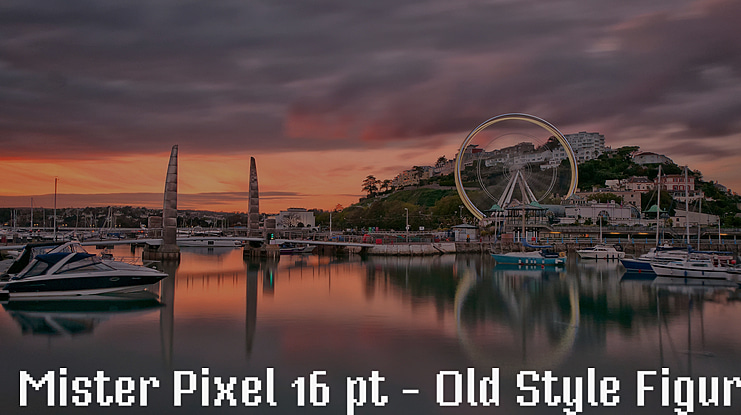 Mister Pixel 16 Font Family