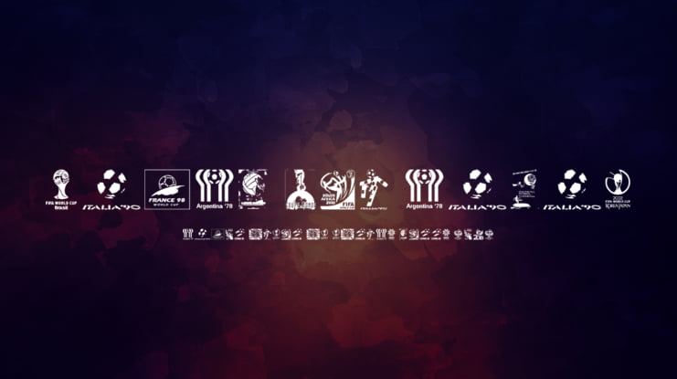 World Cup logos Font