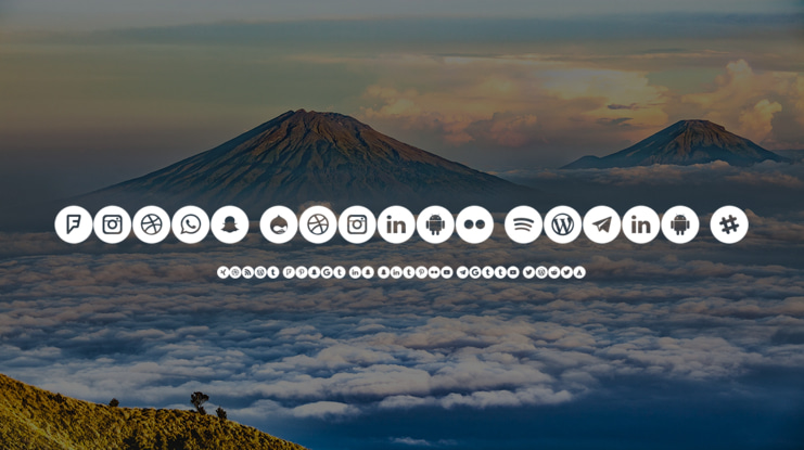 Icons Social Media 8 Font