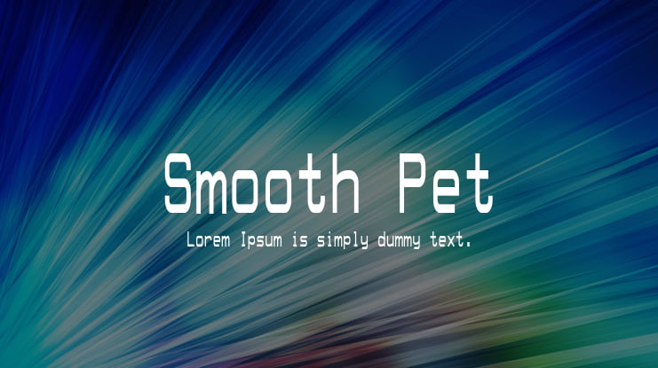 Smooth Pet Font