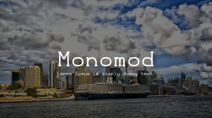 Monomod Font