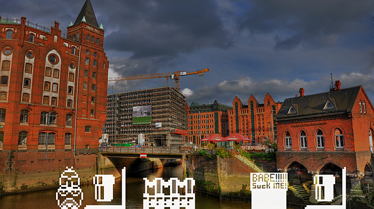 Weird Mario Bros Font