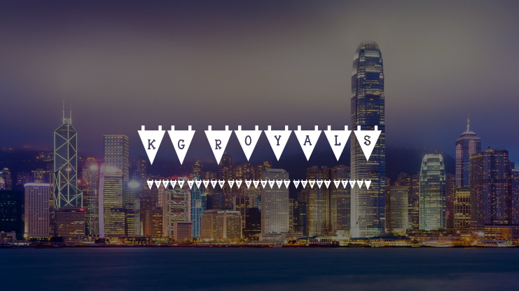 KG Royals Font