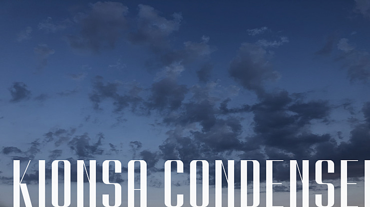 Kionsa Condensed Font