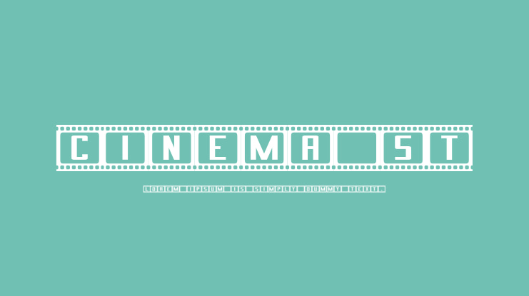 Cinema St Font