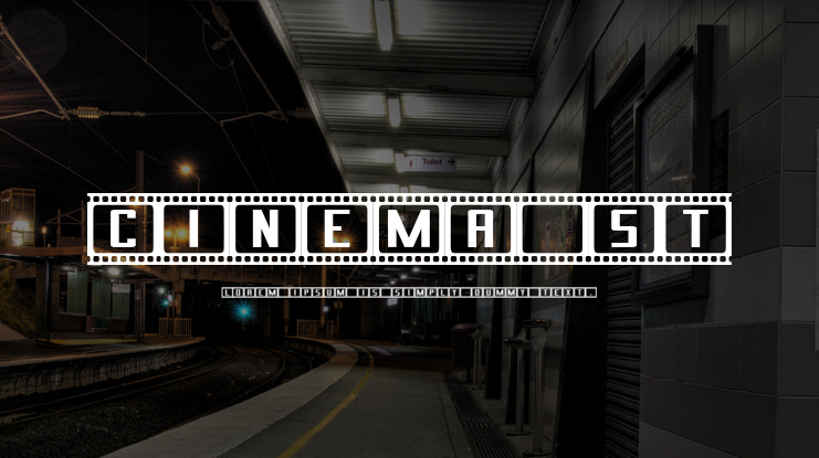 Cinema St Font